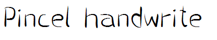 Pincel handwrite