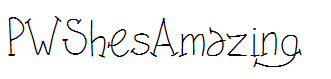 PWShesAmazing