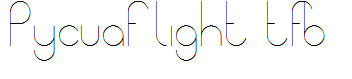 Pycuaf light tfb