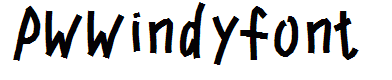 PWWindyfont
