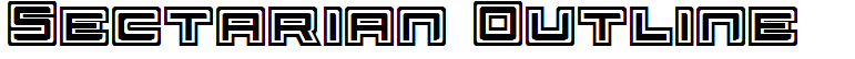 Sectarian Outline