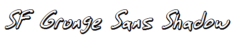 SF Grunge Sans Shadow