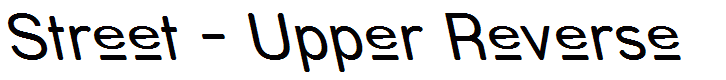 Street - Upper Reverse