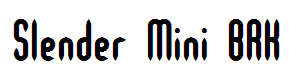 Slender Mini BRK
