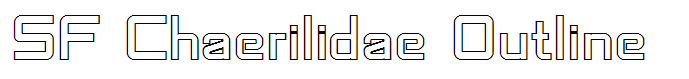 SF Chaerilidae Outline