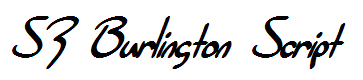 SF Burlington Script