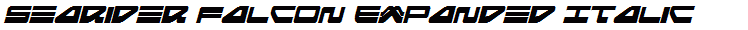 Searider Falcon Expanded Italic