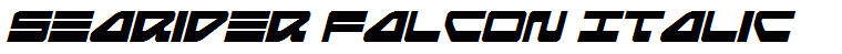 Searider Falcon Italic