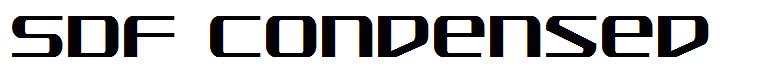 SDF Condensed