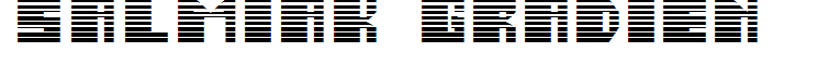 Salmiak Gradient