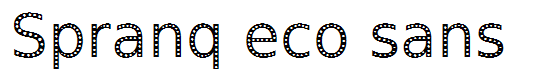Spranq eco sans