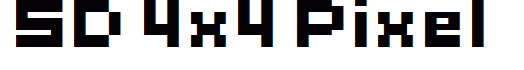 SD 4x4 Pixel