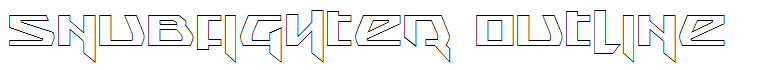 Snubfighter Outline