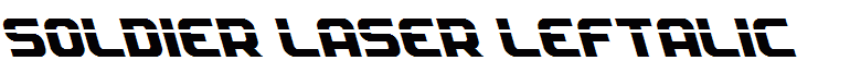Soldier Laser Leftalic