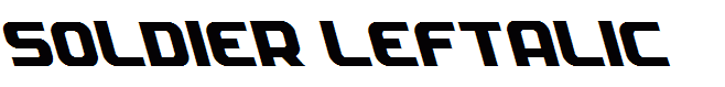 Soldier Leftalic