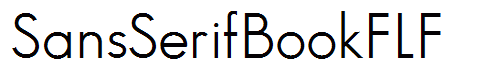 SansSerifBookFLF