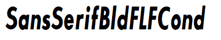 SansSerifBldFLFCond