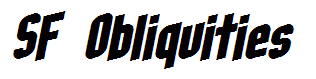 SF Obliquities