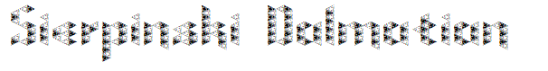 Sierpinski Dalmatian