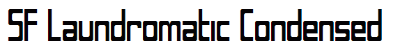 SF Laundromatic Condensed