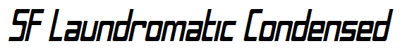 SF Laundromatic Condensed