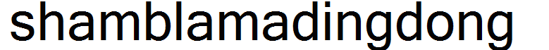 shamblamadingdong