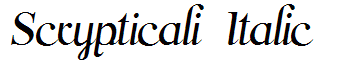 Scrypticali Italic