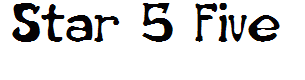 Star 5 Five