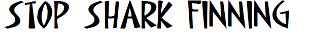 STOP SHARK FINNING