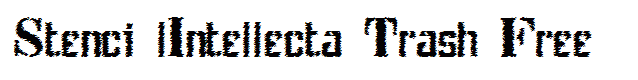 Stenci lIntellecta Trash Free