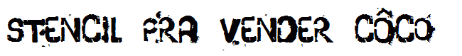 stencil pra vender c?co