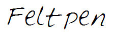 Feltpen