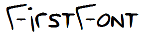 FirstFont