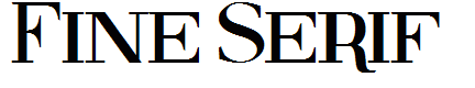 Fine Serif