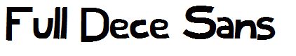 Full Dece Sans