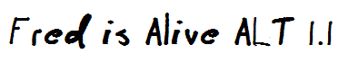 Fred is Alive ALT 1.1