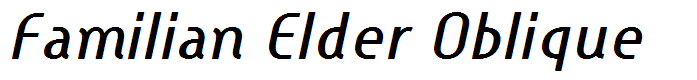 Familian Elder Oblique