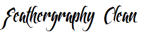 Feathergraphy Clean