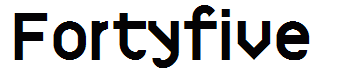 Fortyfive