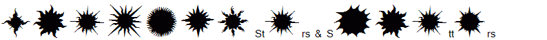 Flaming Stars & Splatters