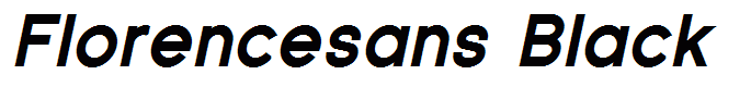 Florencesans Black