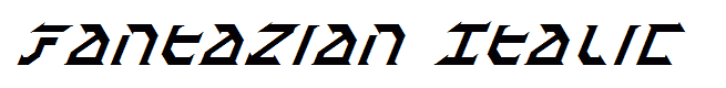 Fantazian Italic
