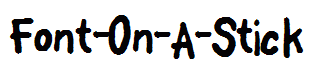 Font-On-A-Stick