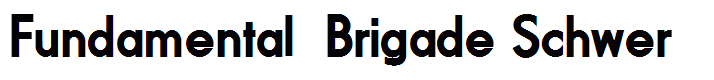 Fundamental  Brigade Schwer