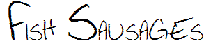 Fish Sausages