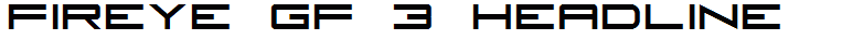 Fireye GF 3 Headline