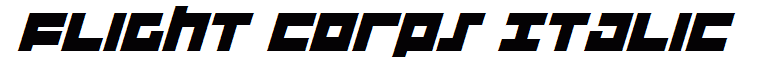 Flight Corps Italic
