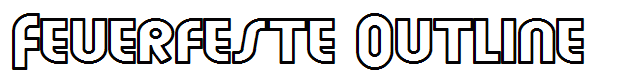 Feuerfeste Outline