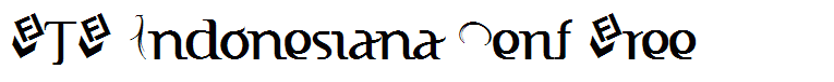 FTF Indonesiana Serif Free ;)