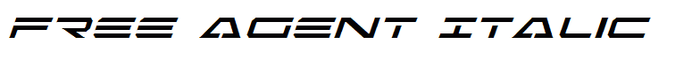 Free Agent Italic